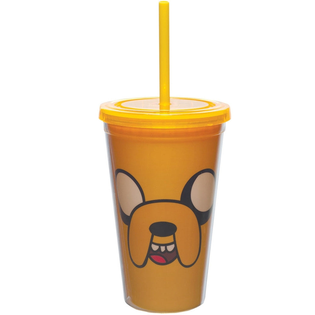 Adventure Time - Jake's Face Carnival Cup Novelty Cups Old Glory OS Yellow 