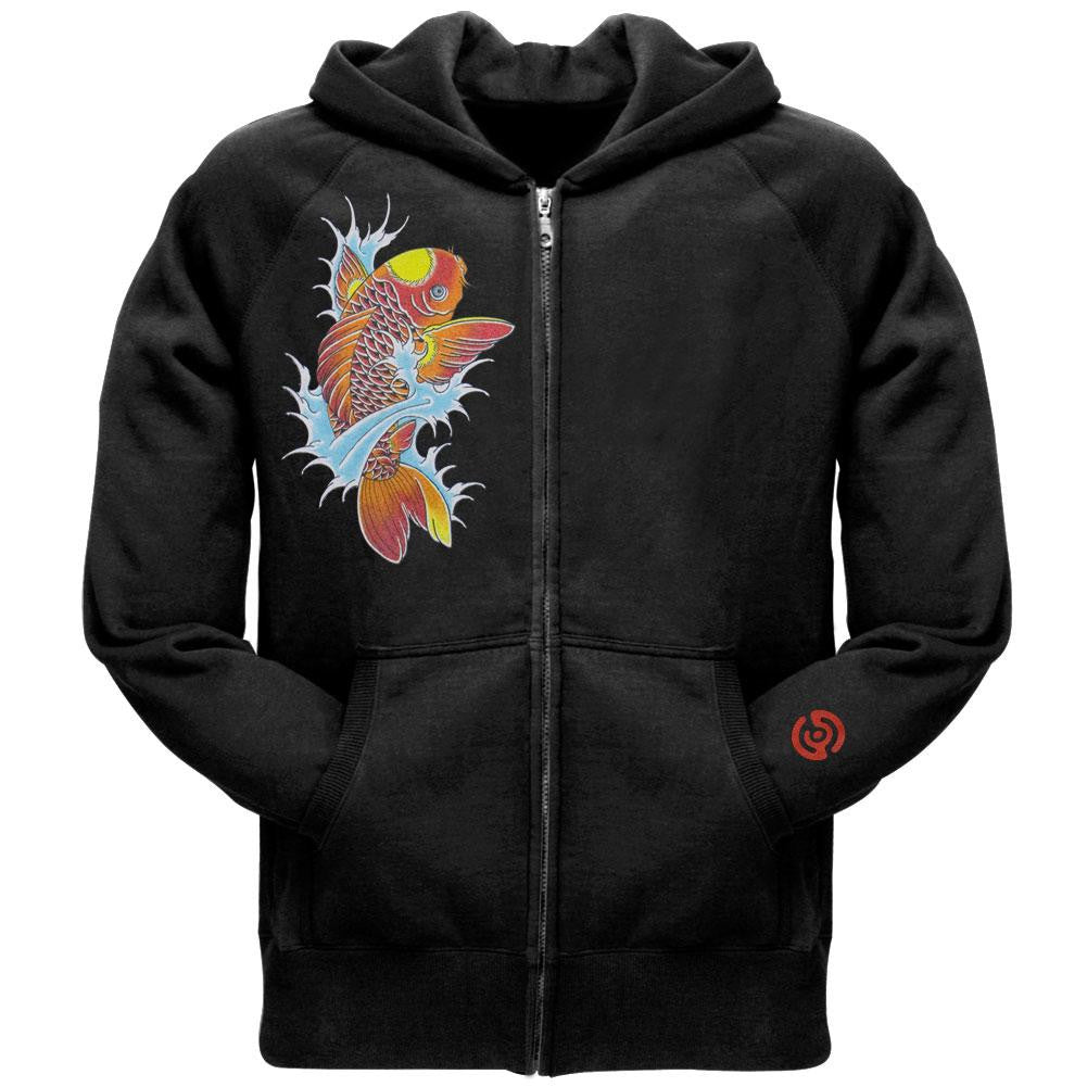 SpeakerCraft - Koi Youth Zip Hoodie Youth Hoodies Speakercraft   