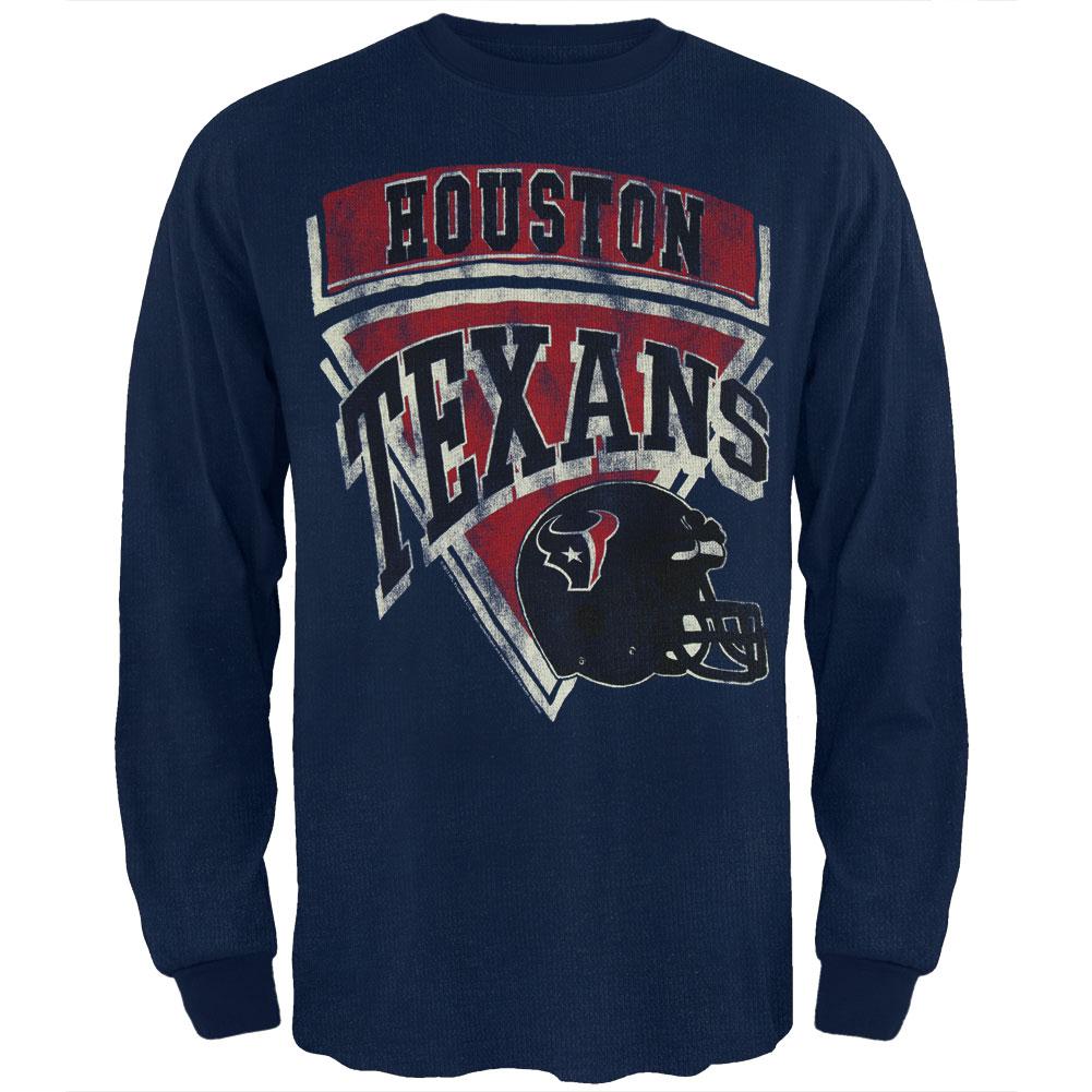 Houston Texans - Time Out Thermal Men's Thermals Houston Texans SM Blue