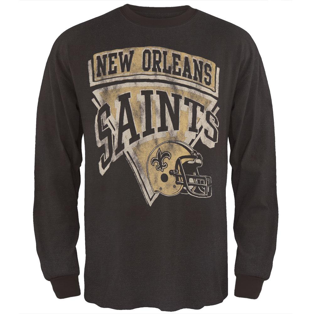 New Orleans Saints - Time Out Thermal Men's Thermals New Orleans Saints 2XL Black 