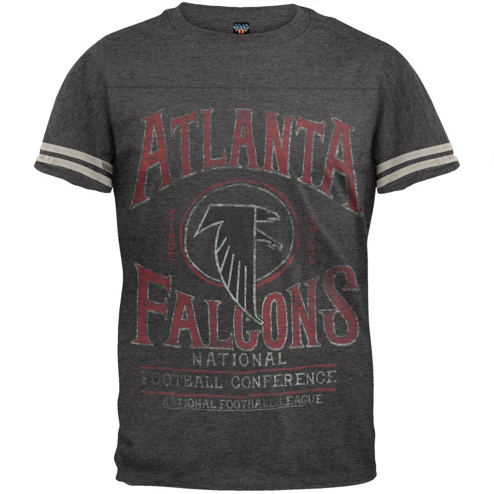 Atlanta Falcons - Tailgate Jersey T-Shirt Men's T-Shirts Atlanta Falcons SM Grey 