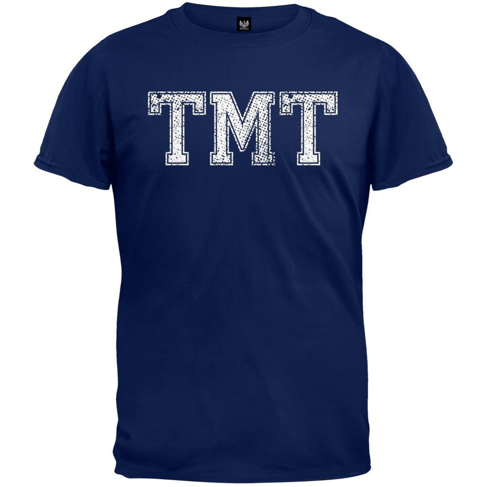 TMT Vintage Black Adult T-Shirt Men's T-Shirts Old Glory   