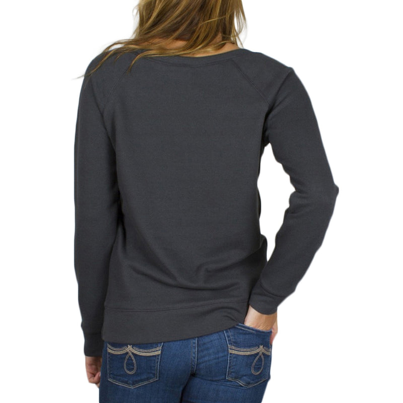 Baltimore Ravens - Field Goal Juniors Wide Neck Sweatshirt Juniors Sweatshirts Baltimore Ravens   