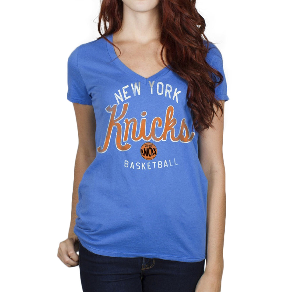 New York Knicks - Champion Juniors T-Shirt Juniors T-Shirts New York Knicks LG Blue 