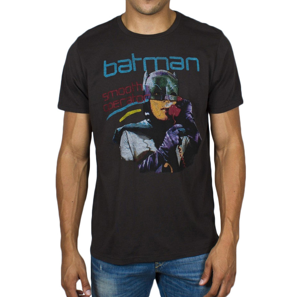 Batman - Smooth Operator Soft T-Shirt Men's T-Shirts Batman SM Black 