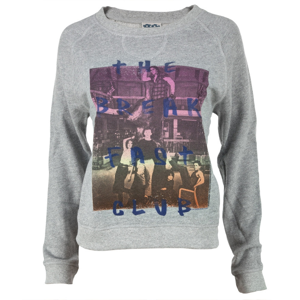 Breakfast Club - Group Posse Juniors Crewneck Sweatshirt Juniors Sweatshirts Breakfast Club   