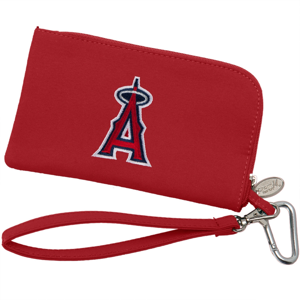 Los Angeles Angels - Logo Smartphone Wallet Smartphone Cases Old Glory OS Red 