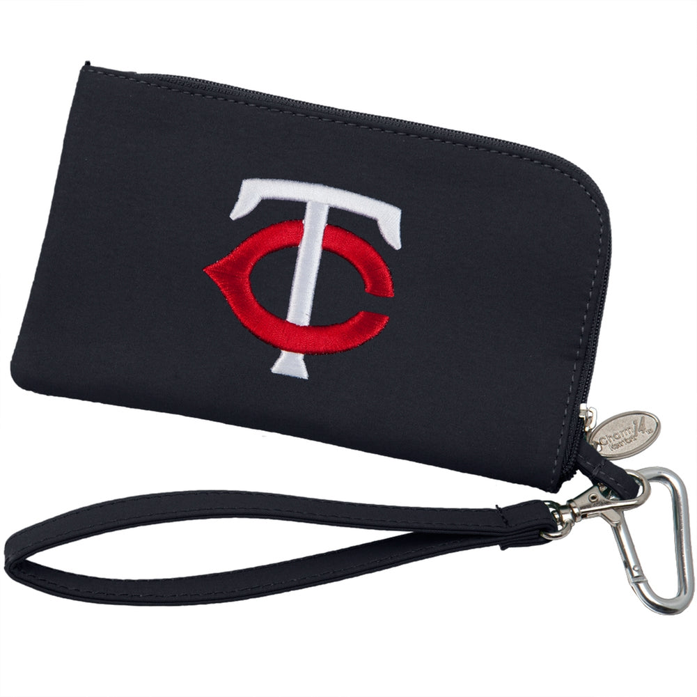 Minnesota Twins - Logo Smartphone Wallet Smartphone Cases Old Glory OS Blue 