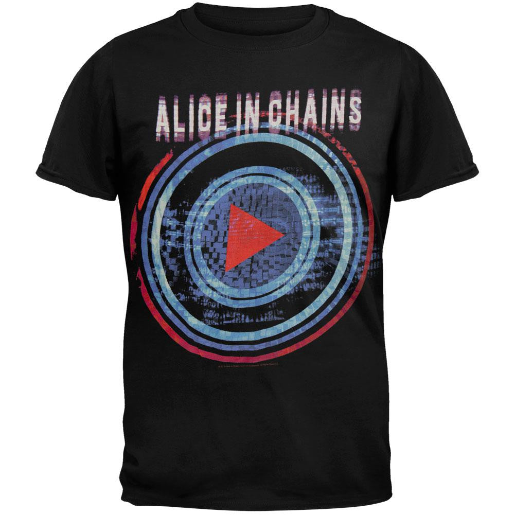 Alice in Chains - Played T-Shirt Men's T-Shirts Alice in Chains SM Black 