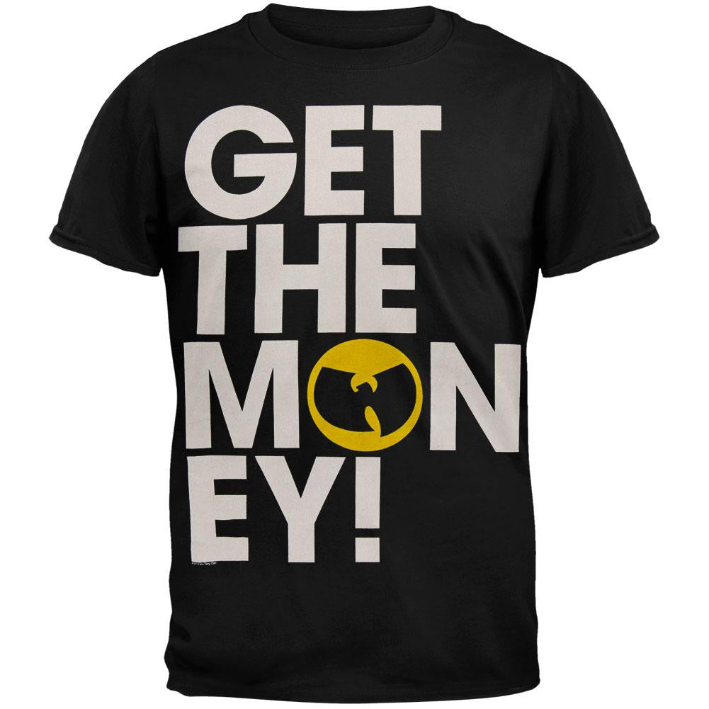Wu-Tang Clan - Get The Money T-Shirt Men's T-Shirts Wu-Tang Clan SM Black 