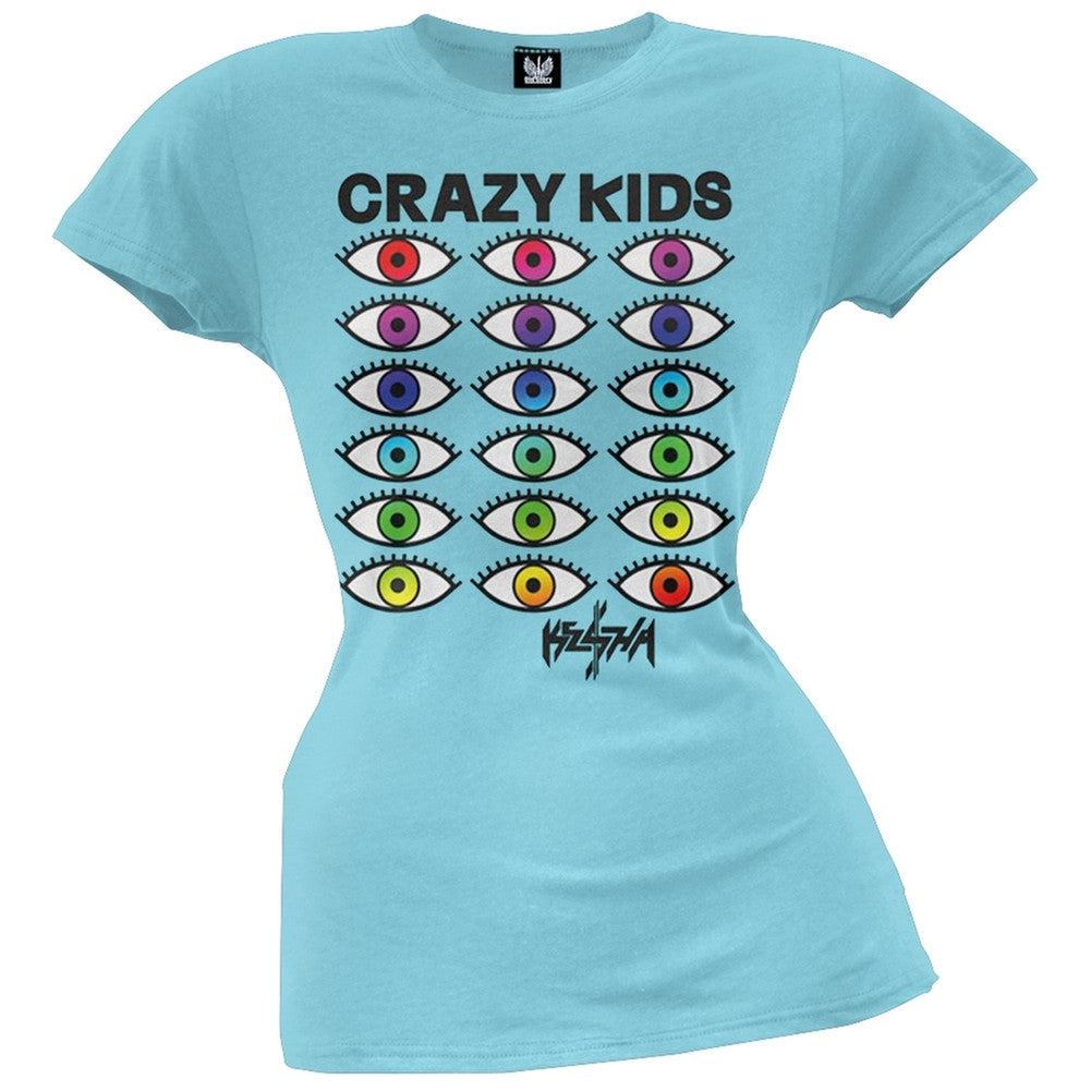 Ke$ha - Crazy Kids Juniors T-Shirt Juniors T-Shirts Ke$ha SM  