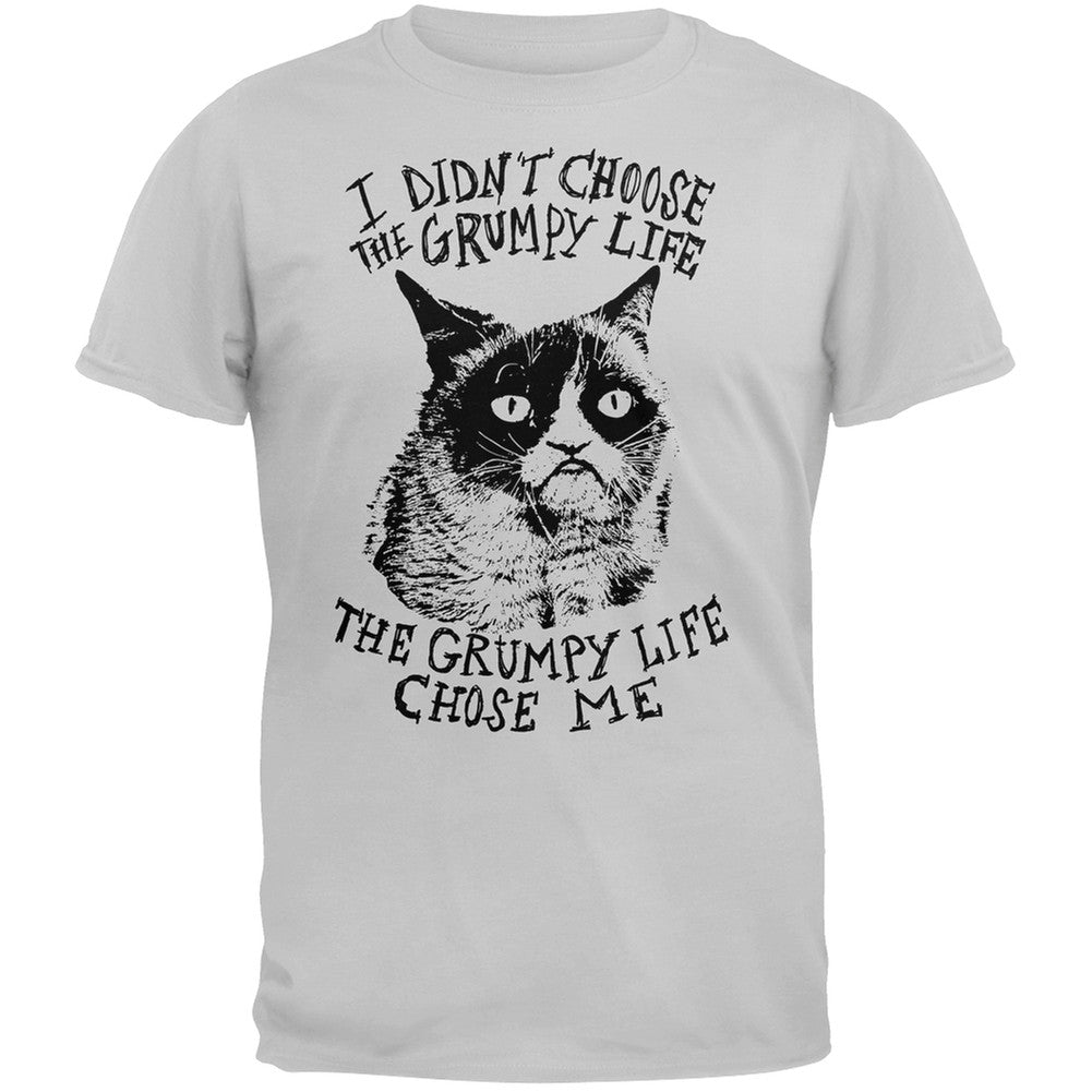 Grumpy Cat "I Didn't Choose the Grumpy Life" T-Shirt Men's T-Shirts Grumpy Cat   