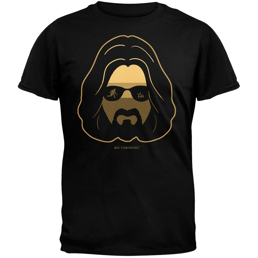 Big Lebowski - Dude Silohouette T-Shirt Men's T-Shirts The Big Lebowski SM Black 