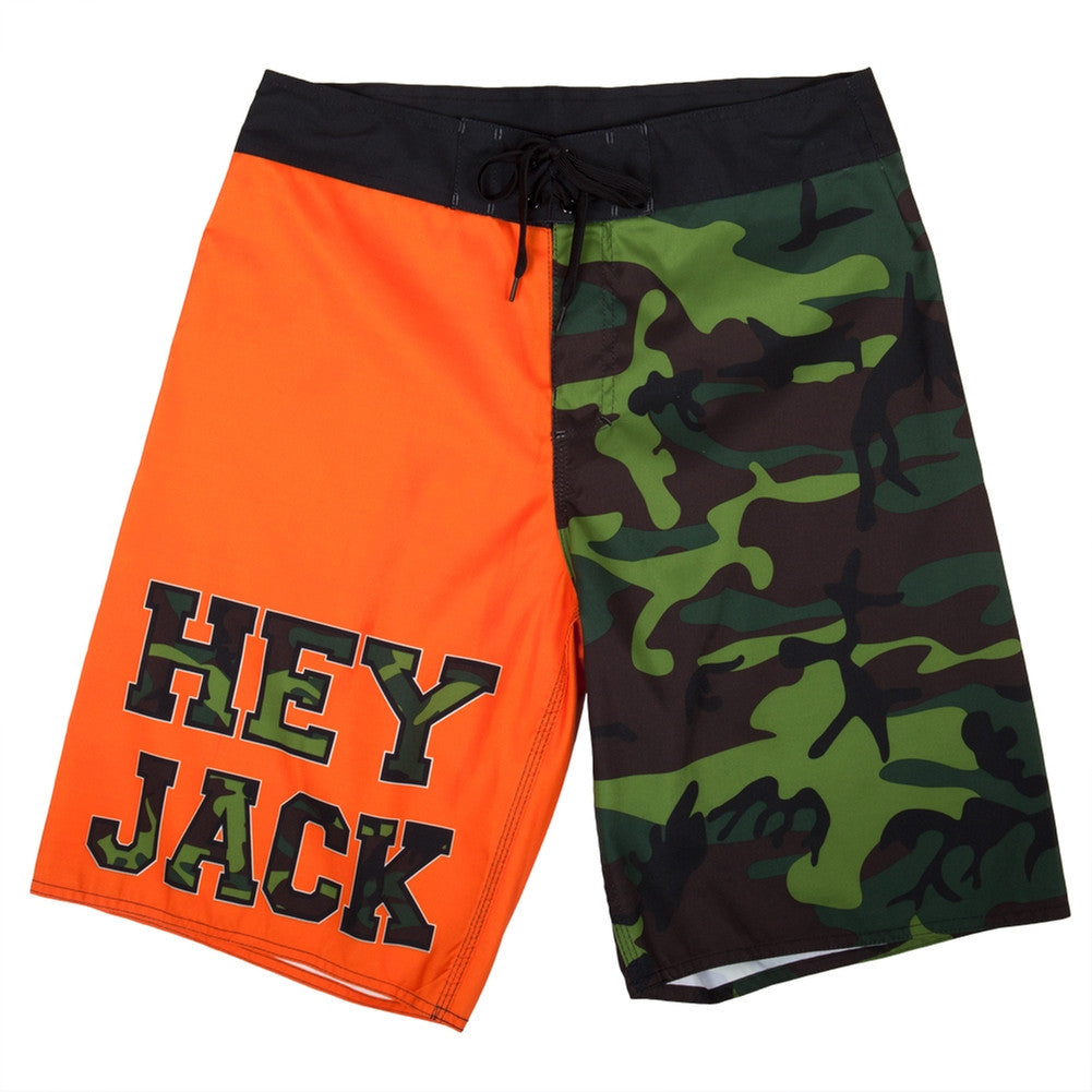 Duck Dynasty - Hey Jack Camo Board Shorts Men's Swim Trunks & Board Shorts Duck Dynasty MD Multi