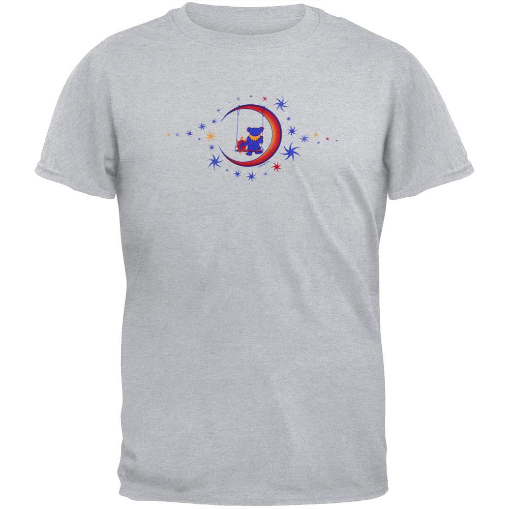 Grateful Dead - Moon Swing Youth T-Shirt Youth T-Shirts Grateful Dead LG Grey 