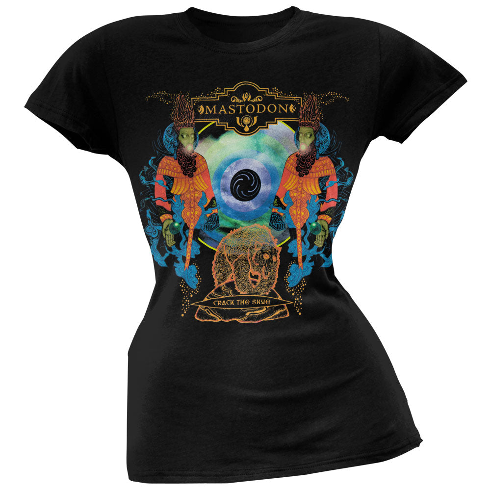 Mastodon - Skye Album Cover Juniors T-Shirt Juniors T-Shirts Mastodon SM Black 