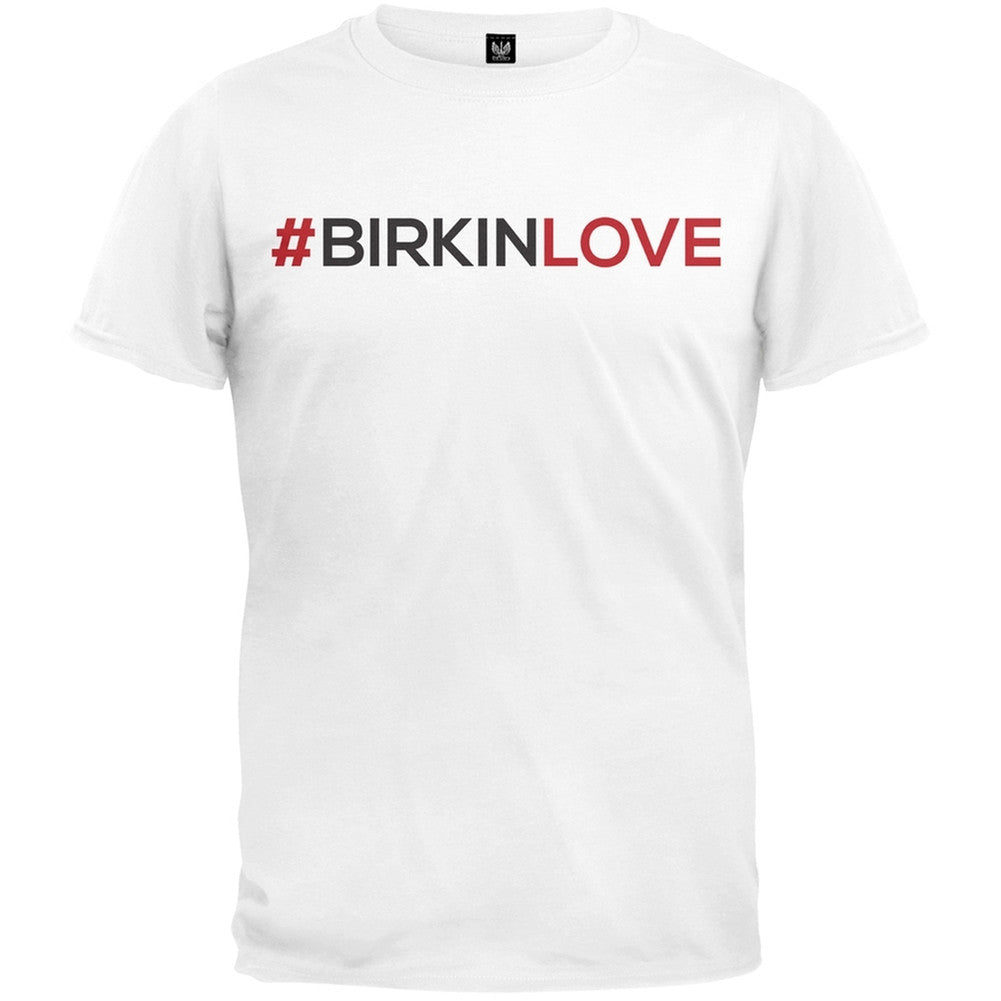 #BIRKINLOVE T-Shirt Men's T-Shirts Old Glory SM White 