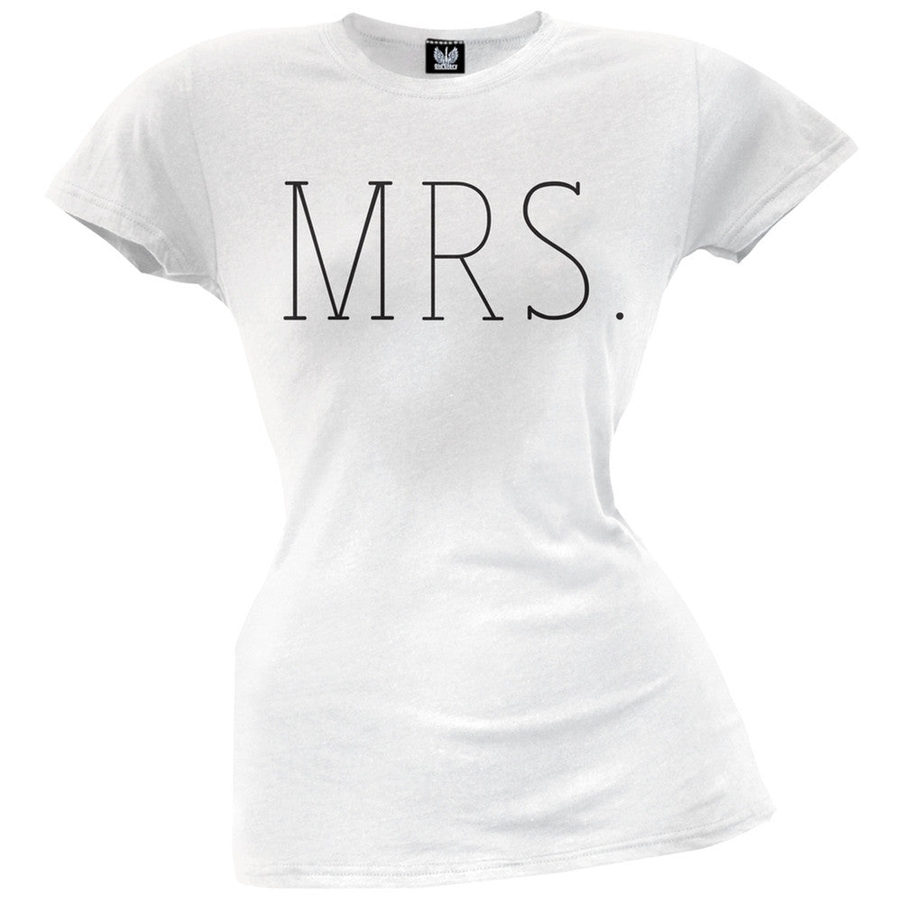 Mrs. Juniors T-Shirt Juniors T-Shirts Old Glory   