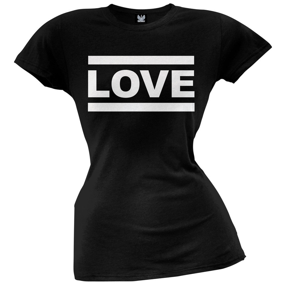 One Love Juniors T-Shirt Juniors T-Shirts Old Glory   