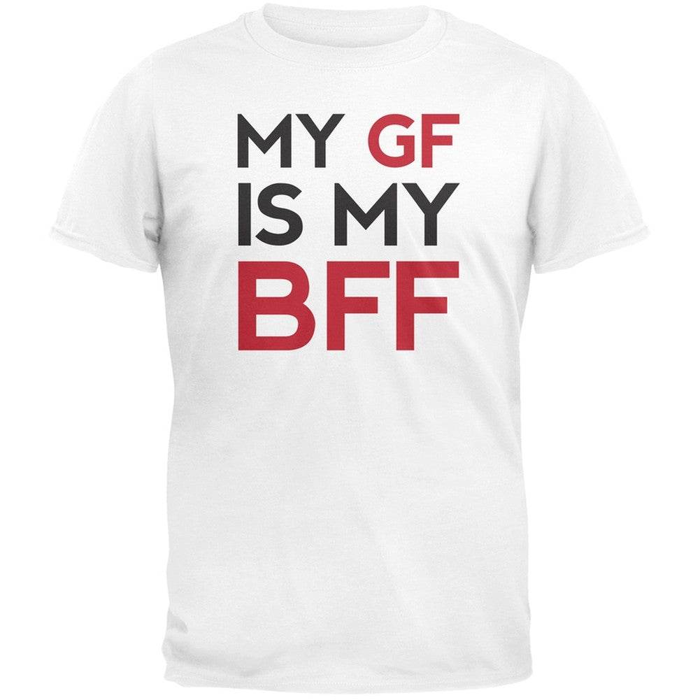 My GF is my BFF T-Shirt Men's T-Shirts Old Glory   