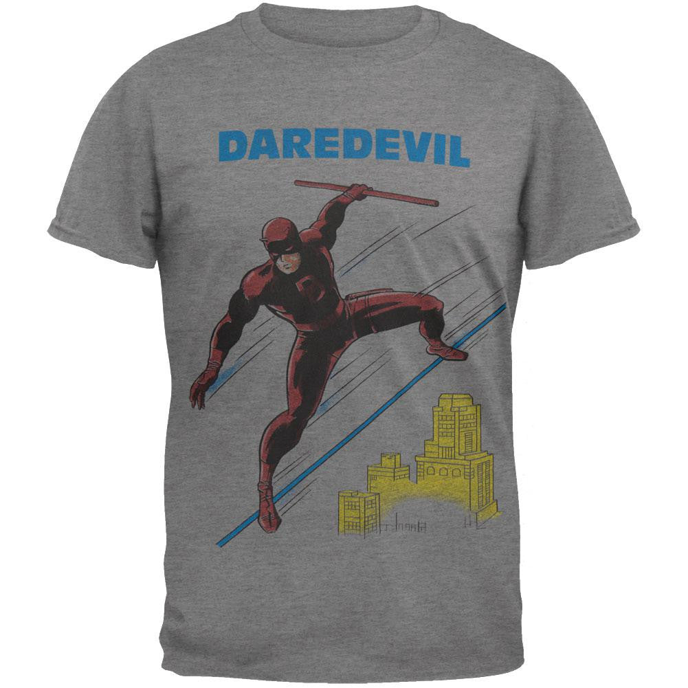 Daredevil - High Wire T-Shirt Men's T-Shirts Daredevil 2XL Grey 