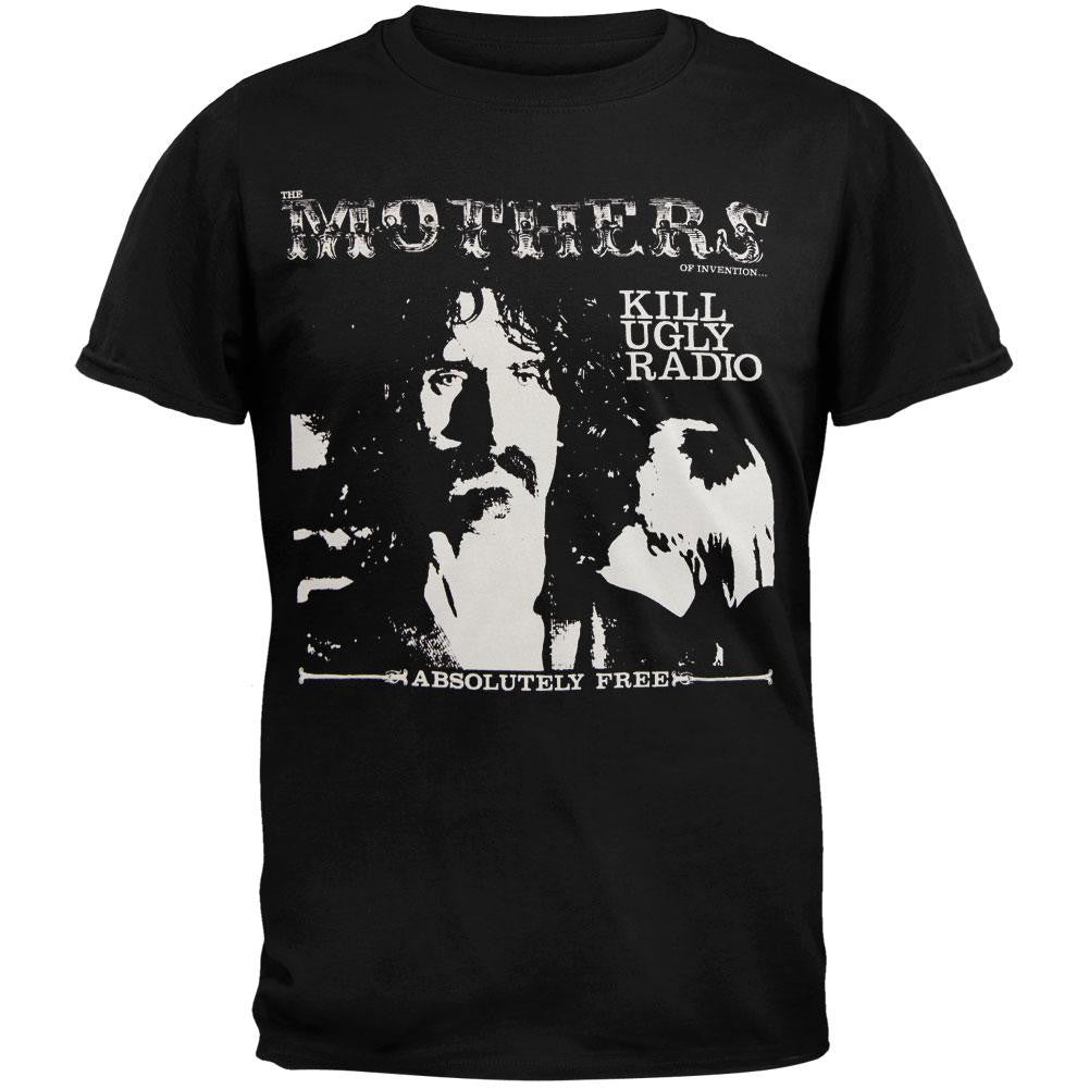 Frank Zappa - Kill Ugly Radio Soft T-Shirt Men's T-Shirts Frank Zappa SM Black 