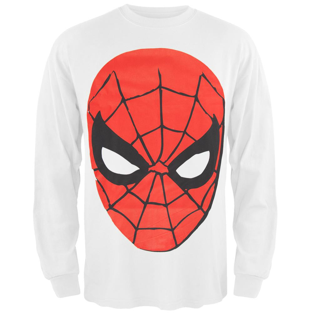 Spider-Man - Round Face Long Sleeve T-Shirt Men's Long Sleeves Spider-Man   