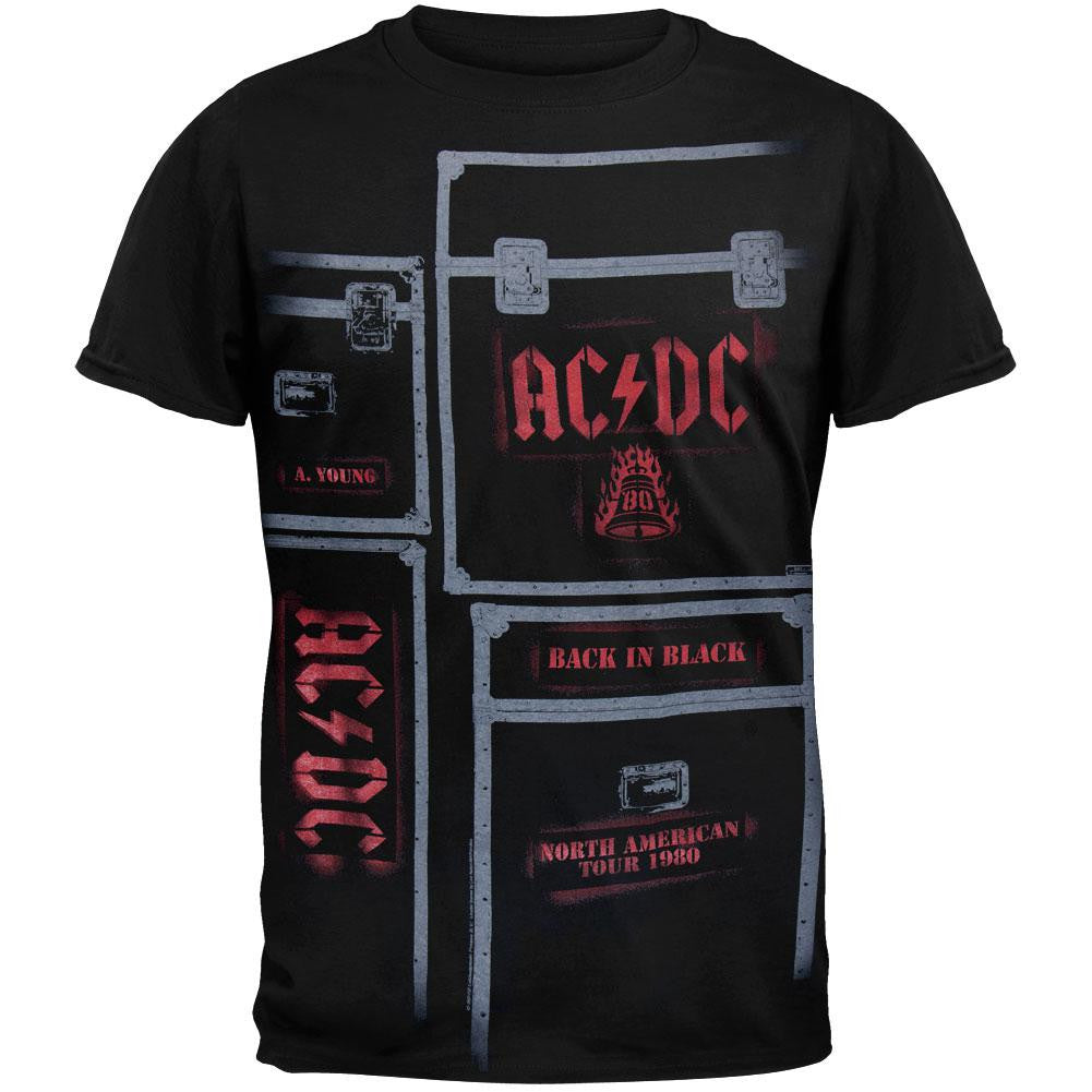 AC/DC - Crew T-Shirt Men's T-Shirts AC/DC MD Black 
