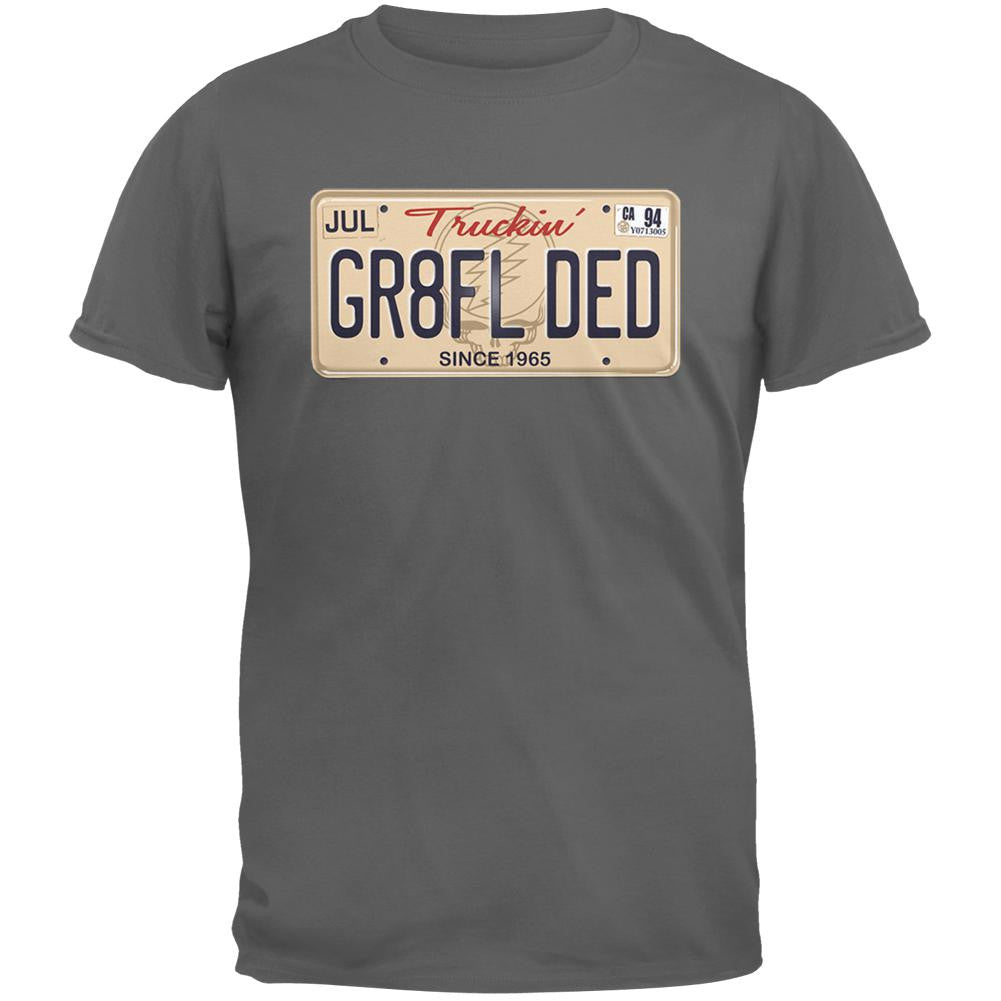 Grateful Dead - GR8FL DED T-Shirt Men's T-Shirts Grateful Dead MD Grey 