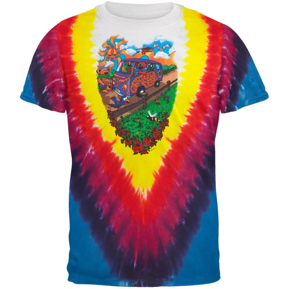 Grateful Dead - Summer Tour Bus Youth T-Shirt Youth T-Shirts Grateful Dead   