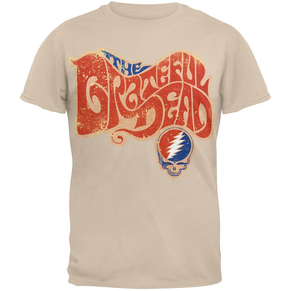 Grateful Dead - Hippie Logo T-Shirt Men's T-Shirts Grateful Dead   