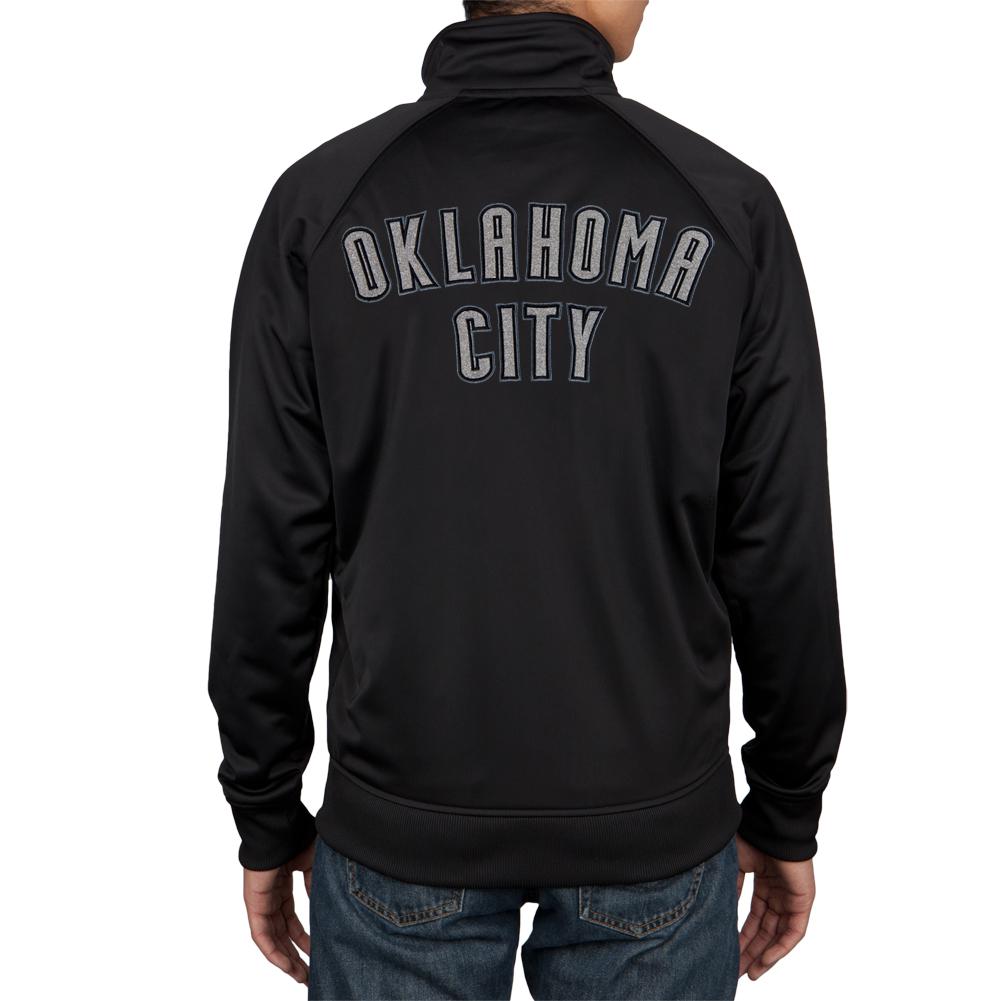 Oklahoma City Thunder - Trax Track Jacket Men's Warm-Up Jackets Oklahoma City Thunder   