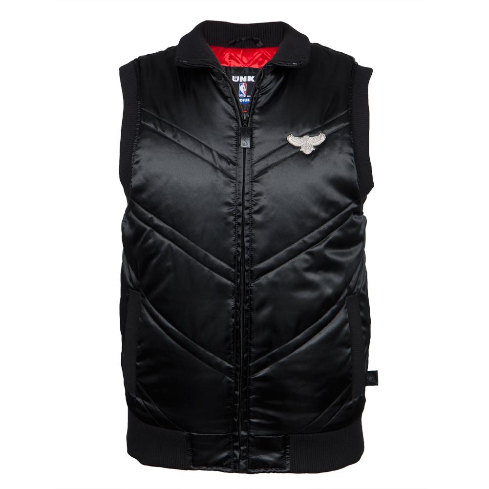 Atlanta Hawks - Bubbla Bubble Vest Men's Vests Atlanta Hawks SM Black 