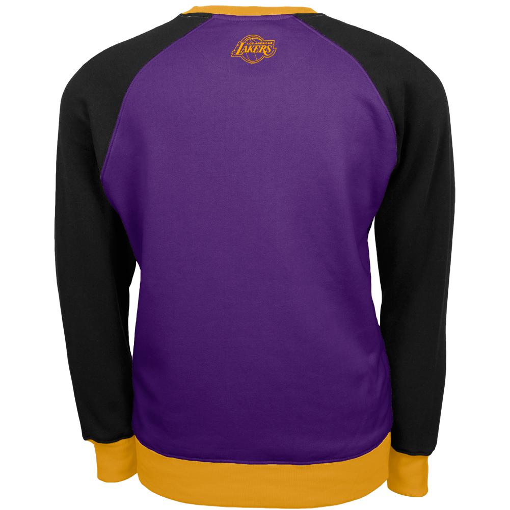 Los Angeles Lakers - Creewz Crew Neck Sweatshirt Men's Sweatshirts Los Angeles Lakers   