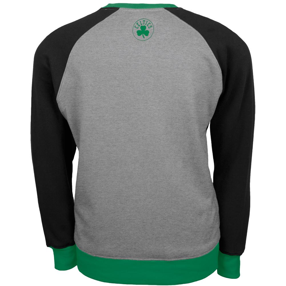 Boston Celtics - Creewz Plus Size Crew Neck Sweatshirt Men's Sweatshirts Boston Celtics   