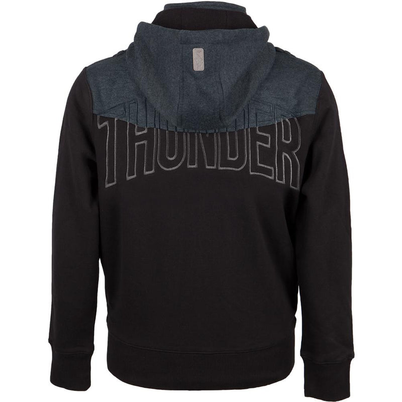 Oklahoma City Thunder - Darkness Hooded Jacket Men's Jackets NBA Playoffs   