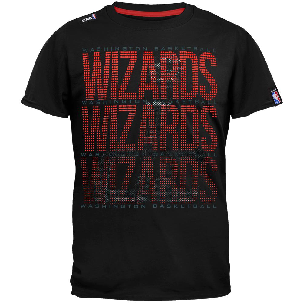 Washington Wizards - Pinpoint T-Shirt Men's T-Shirts Washington Wizards MD Black 