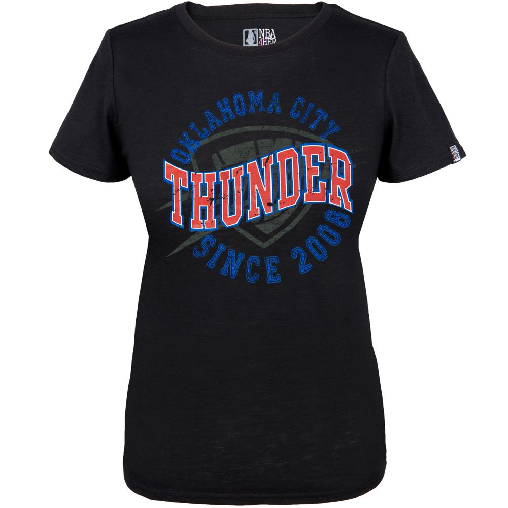 Oklahoma City Thunder - Assist Juniors T-Shirt Juniors T-Shirts NBA Playoffs LG Black 