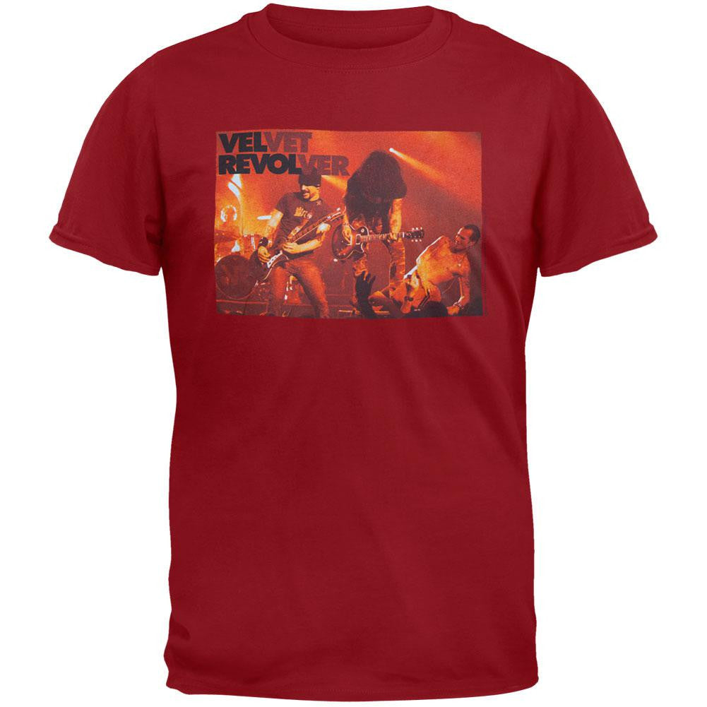 Velvet Revolver - Stage Jam T-Shirt Men's T-Shirts Velvet Revolver 2XL Red 