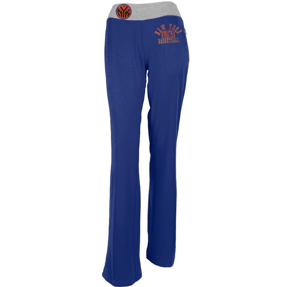 New York Knicks - Overtime Juniors Yoga Pants Women's Yoga Pants New York Knicks LG Blue 