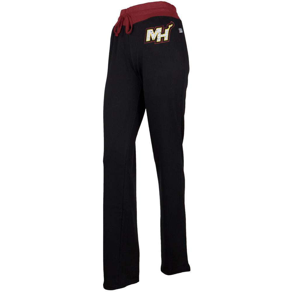 Miami Heat - Game 7 Juniors Yoga Pants Women's Yoga Pants Miami Heat LG Black 
