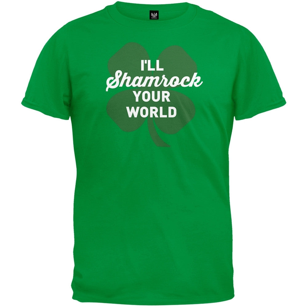 I'll Shamrock Your World T-Shirt Men's T-Shirts Old Glory   