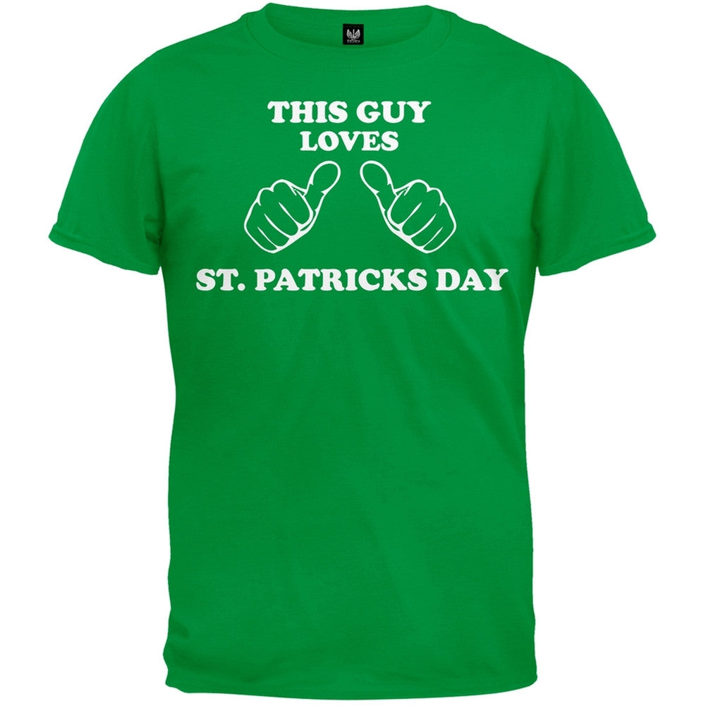 This Guy Love St. Patrick's Day T-Shirt Men's T-Shirts Old Glory   