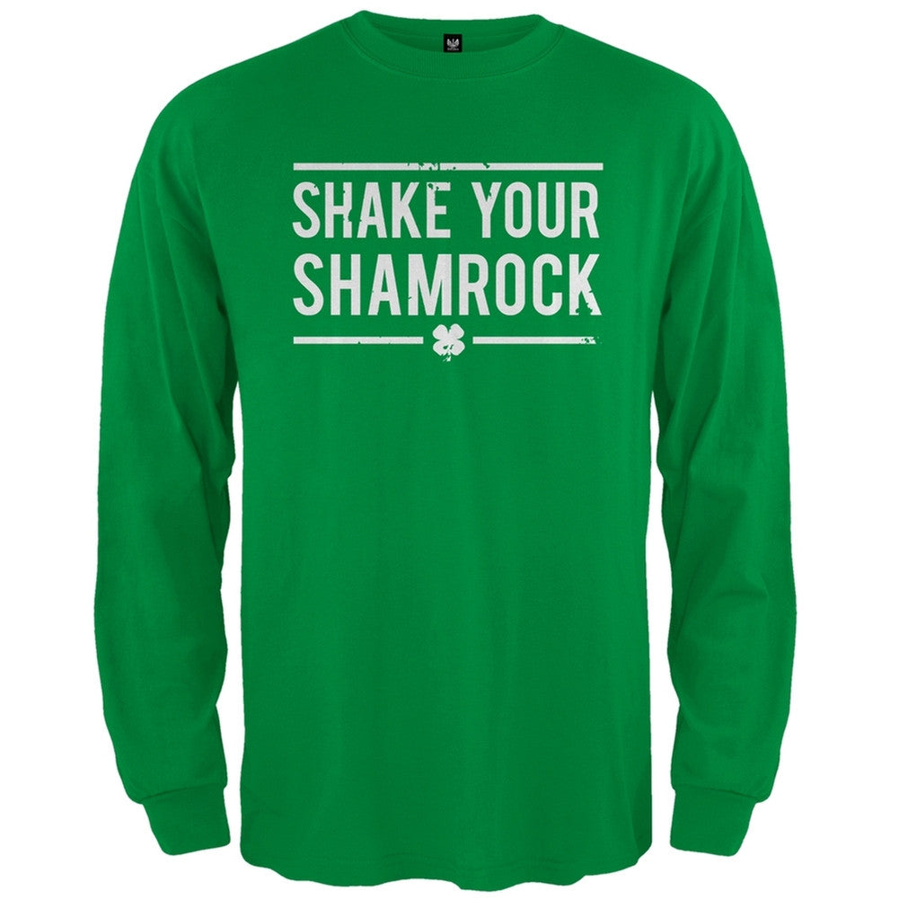 Shake Your Shamrock Long Sleeve T-Shirt Men's Long Sleeves Old Glory   