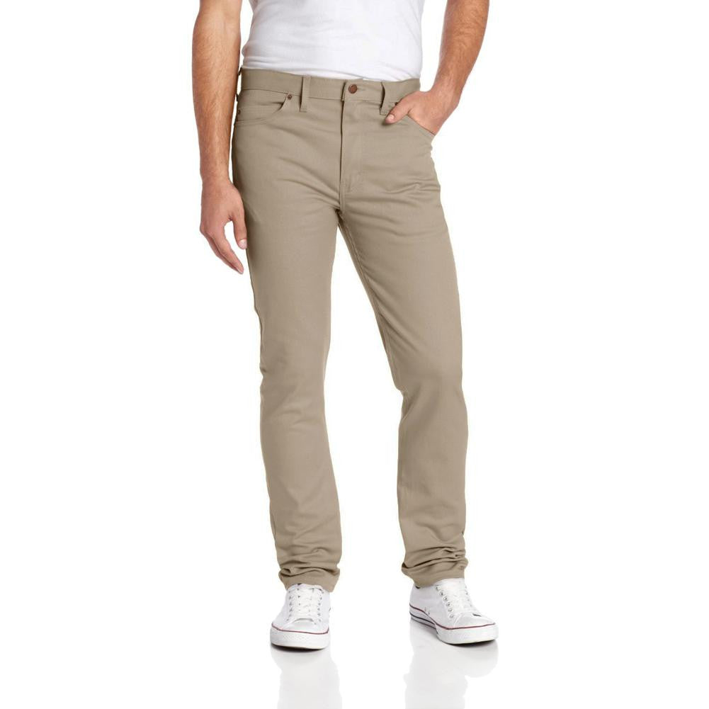 Dickies - 810 British Tan 5-Pocket Slim Fit Skinny Leg Work Pant Men's Pants Dickies 34x30 Tan 