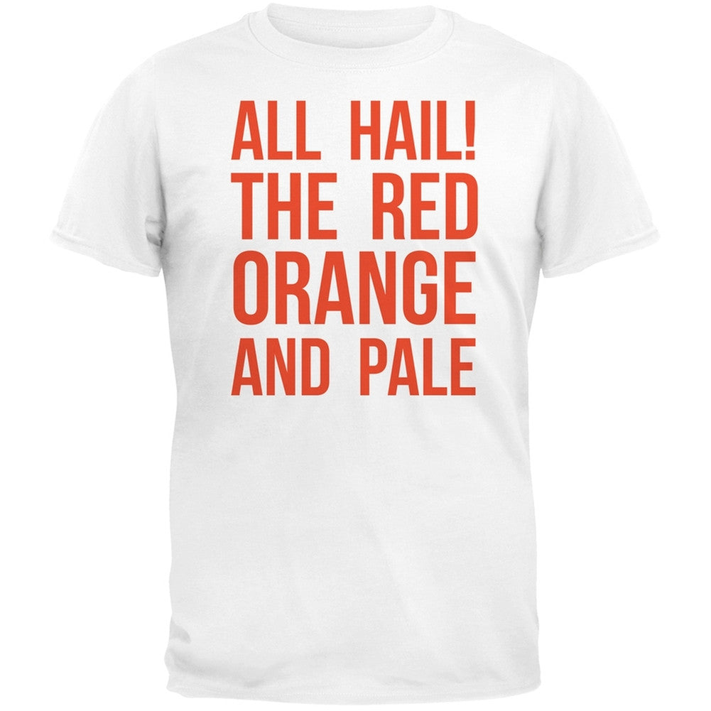 St. Patricks Day - All Hail the Red, Orange & Pale T-Shirt Men's T-Shirts Old Glory   