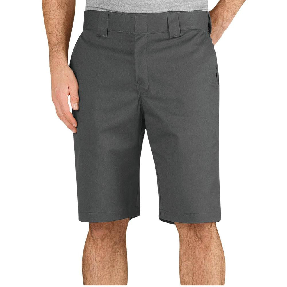 Dickies - 819 Charcoal Regular Fit 11" Industrial Work Shorts Men's Shorts Dickies 28 Grey 