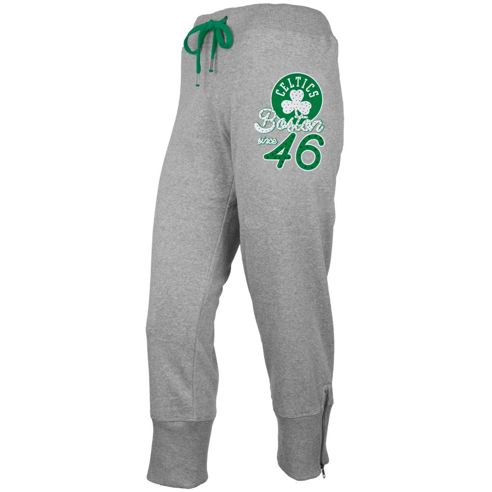 Boston Celtics - NcNasty Juniors Capri Pants Juniors Pants Boston Celtics SM Grey