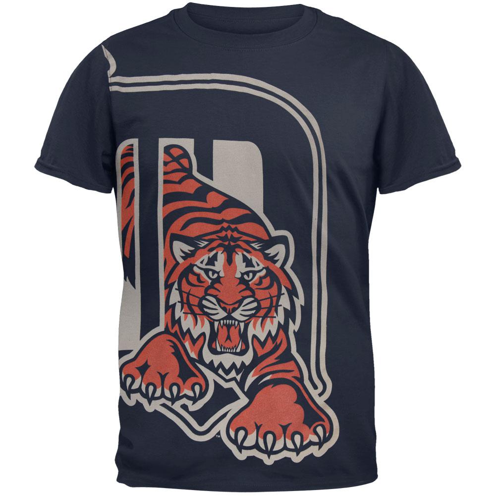 Detroit Tiger T-Shirt for Men - 1971 Big D Apparel by Detroit
