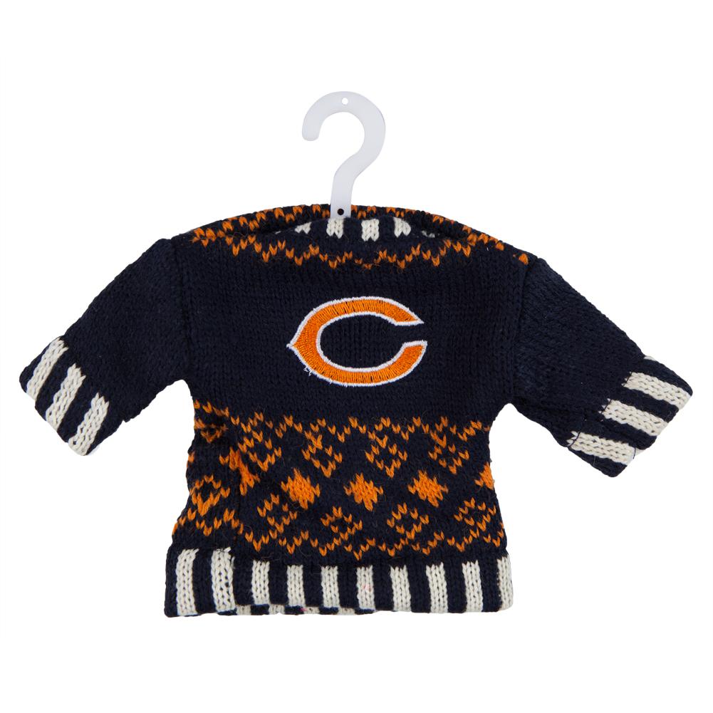 Chicago Bears - Knit Sweater Ornament Christmas Decorations Old Glory OS Multicoloured 